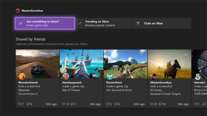 Xbox One五月更新 主要改进Xbox One的日常使用体验